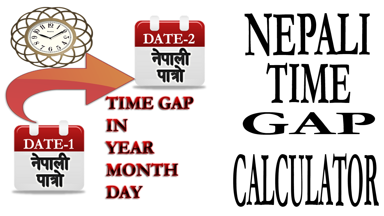 Nepali time gap calculator