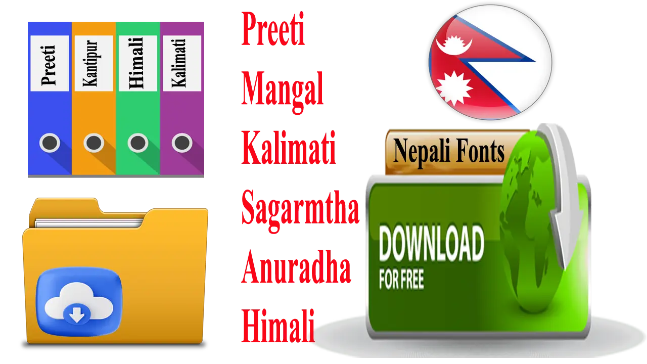 Nepali typing font