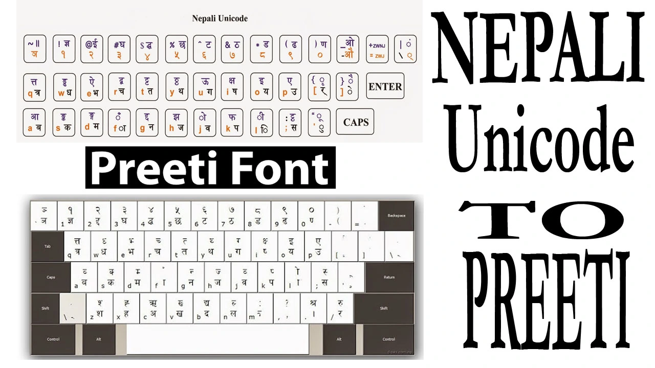 Nepali Unicode To Preeti Font